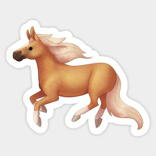 Cozy Quarter Horse Sticker